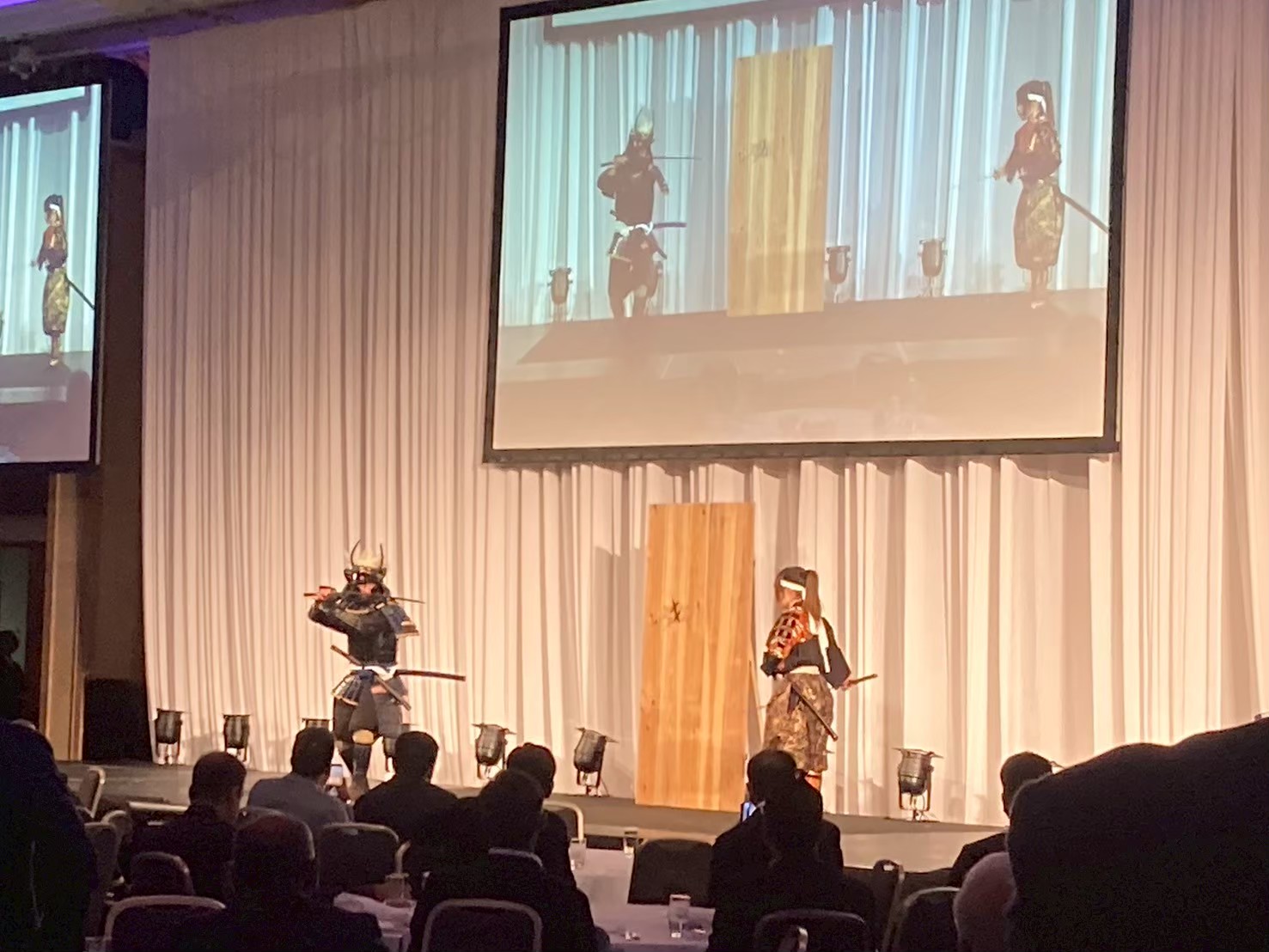 ヒルトン名古屋 甲冑侍ショー インバウンド