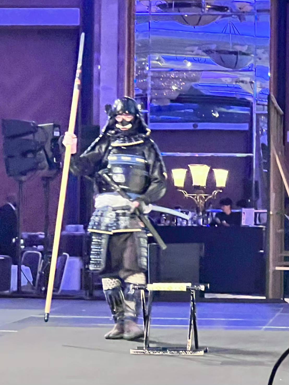 甲冑武者 槍 ヒルトン名古屋